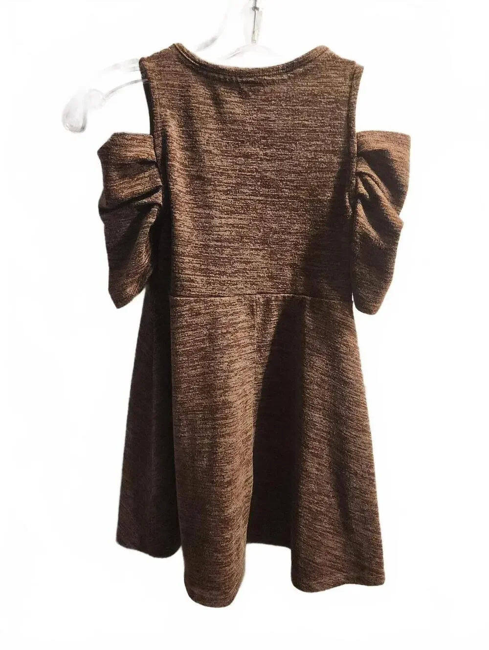 Art Class Cold Shoulder Brown Dress. Girls Size Small 6/6X. Great condition